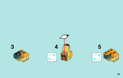 LEGO 70002 instructions page 43 – build guide