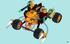 LEGO 70002 instructions page 49 – build guide