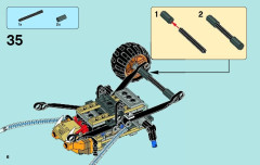 LEGO 70002 instructions page 6 – build guide