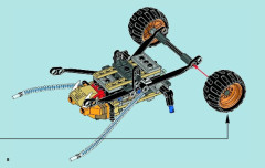 LEGO 70002 instructions page 8 – build guide