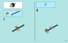 LEGO 70002 instructions page 9 – build guide