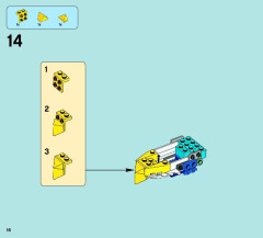 LEGO 70003 instructions page 16 – build guide
