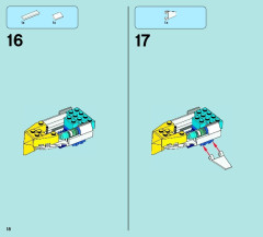 LEGO 70003 instructions page 18 – build guide