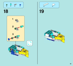 LEGO 70003 instructions page 19 – build guide