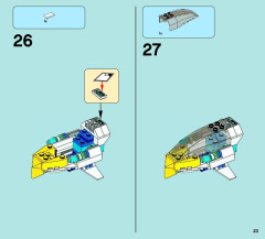 LEGO 70003 instructions page 23 – build guide