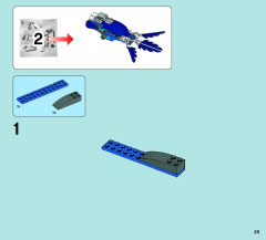 LEGO 70003 instructions page 25 – build guide