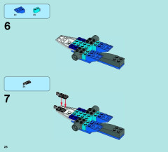 LEGO 70003 instructions page 28 – build guide