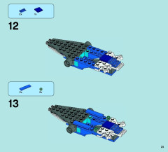 LEGO 70003 instructions page 31 – build guide