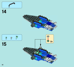 LEGO 70003 instructions page 32 – build guide