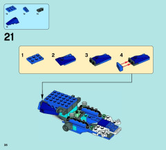 LEGO 70003 instructions page 38 – build guide