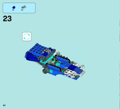 LEGO 70003 instructions page 40 – build guide