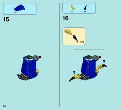 LEGO 70003 instructions page 58 – build guide