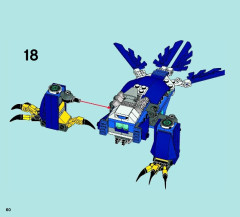 LEGO 70003 instructions page 60 – build guide