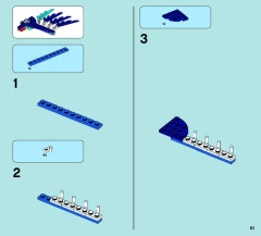 LEGO 70003 instructions page 61 – build guide