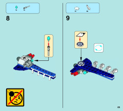 LEGO 70003 instructions page 65 – build guide