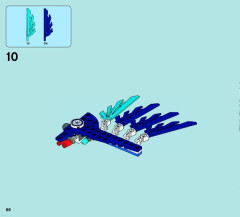 LEGO 70003 instructions page 66 – build guide