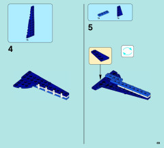 LEGO 70003 instructions page 69 – build guide