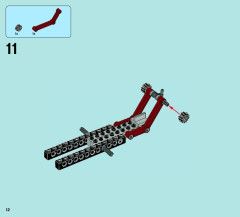 LEGO 70004 instructions page 12 – build guide