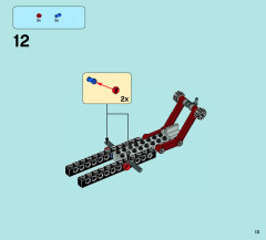 LEGO 70004 instructions page 13 – build guide