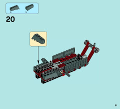 LEGO 70004 instructions page 21 – build guide