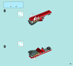 LEGO 70004 instructions page 25 – build guide