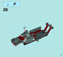 LEGO 70004 instructions page 31 – build guide