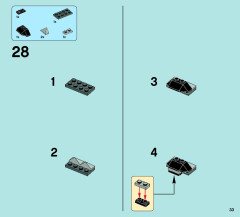 LEGO 70004 instructions page 33 – build guide