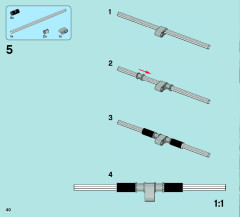 LEGO 70004 instructions page 40 – build guide