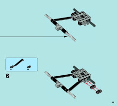 LEGO 70004 instructions page 45 – build guide