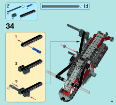 LEGO 70004 instructions page 49 – build guide