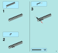 LEGO 70004 instructions page 5 – build guide