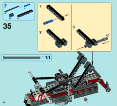 LEGO 70004 instructions page 50 – build guide