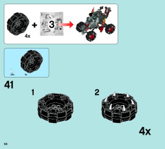 LEGO 70004 instructions page 56 – build guide