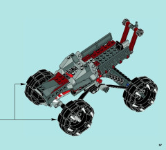 LEGO 70004 instructions page 57 – build guide