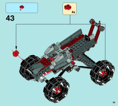 LEGO 70004 instructions page 59 – build guide