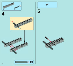 LEGO 70004 instructions page 6 – build guide