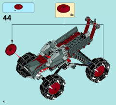 LEGO 70004 instructions page 60 – build guide