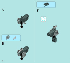 LEGO 70004 instructions page 62 – build guide