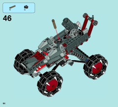 LEGO 70004 instructions page 64 – build guide