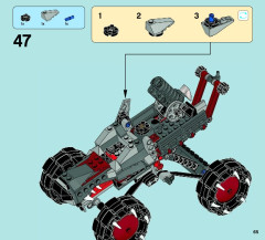 LEGO 70004 instructions page 65 – build guide