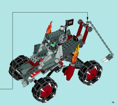 LEGO 70004 instructions page 75 – build guide