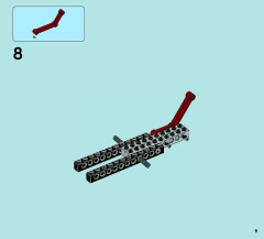 LEGO 70004 instructions page 9 – build guide