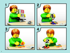 LEGO 70005 instructions page 2 – build guide