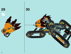 LEGO 70005 instructions page 14 – build guide