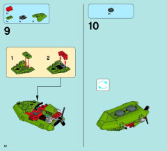 LEGO 70006 instructions page 12 – build guide