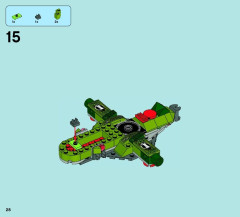 LEGO 70006 instructions page 28 – build guide