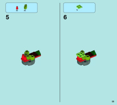 LEGO 70006 instructions page 33 – build guide