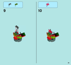 LEGO 70006 instructions page 35 – build guide