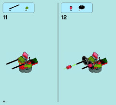 LEGO 70006 instructions page 36 – build guide