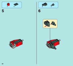 LEGO 70006 instructions page 40 – build guide